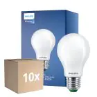Multipack 10x Philips MASTER LED Bulb Ultra Efficient E27 Pear Frosted 4W 840lm - 840 Cool White | Replaces 60W
